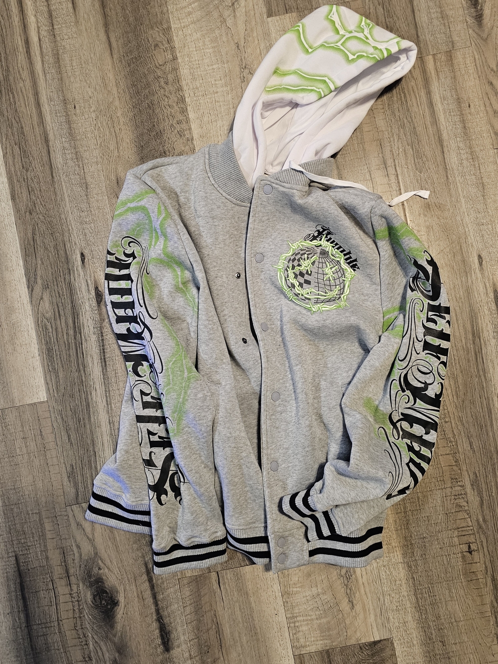 Nwt Rebel Minds XL Varsity Jacket